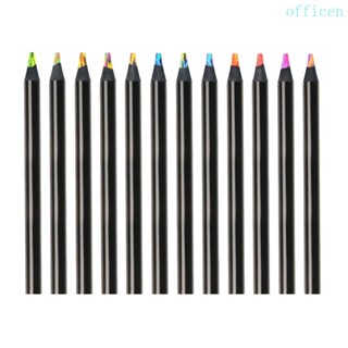 Cen ดินสอสีรุ้ง 12 สี Jumbos Rainbow Colored Pencils ดินสอหลากสี