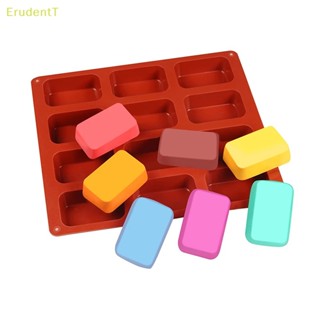 [ErudentT] 12 ช่อง ไม่ใช้กระทะ บราวนี่ ขนมปัง ซิลิโคน มินิ โลฟ กระทะอบ [ใหม่]