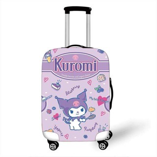 (พร้อมส่ง) ผ้าคลุมกระเป๋าเดินทาง แบบหนา กันน้ํา กันฝุ่น ลาย Hello Kitty Kuromi 18 นิ้ว - 32 นิ้ว