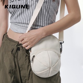 KIQUNE   กระเป๋าสะพาย ข้าง กระเป๋าผู้หญิงสะพายข้าง 2023 new  fashion คุณภาพสูง Trendy รุ่นใหม่ L91THCO 37Z230910