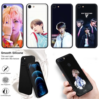 เคสโทรศัพท์ซิลิโคน TPU แบบนิ่ม ลาย CC2 BTS V OPPO A57 A96 4G A77 5G Reno 8 Realme C30 C31 9i