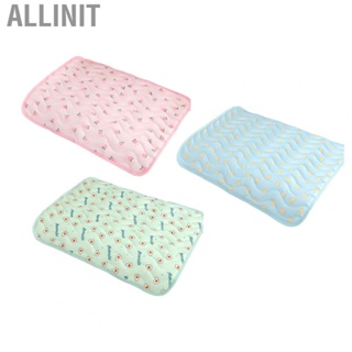 Allinit Pet Cooling Pad  Fine Workmanship Sofa  Good Decoration Heat Dissipation Breathable Cotton Filling Ice Silk Fabric for  Dog Outdoor Travel