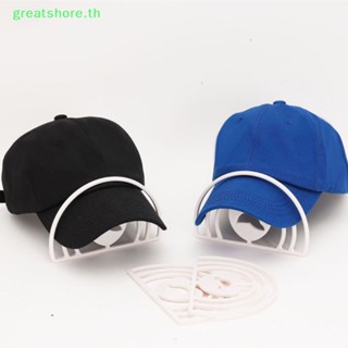 Greatshore หมวกปีกโค้ง ไม่ต้องนึ่ง สะดวก พร้อมช่องใส่บิล แบบคู่ TH