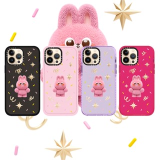 Casetify X Keep It Cute by Bonnie Lu RosePink เคสนิ่ม แบบใส กันกระแทก สําหรับ iPhone 14 13 12 11 Pro MAX IX XS MAX XR 6 6s 7 8 Plus