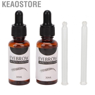 Keaostore 2pcs Eyebrow Growth Serum Thickening Nourishing Solution CRY