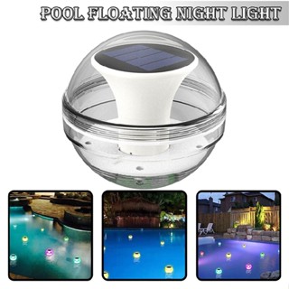 Solar Floating Pool Lights RGB Color Changing Waterproof LED Light for Pool Pond