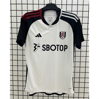 เสื้อกีฬาแขนสั้น ลายทีมชาติฟุตบอล Fulham 2324 ชุดเหย้า คุณภาพสูง