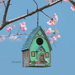 [Homyl1] บ้านนกนางแอ่น บลูเบิร์ด สไตล์ชนบท สําหรับสวน