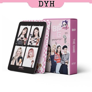 BLACKPINK การ์ด โปสการ์ด THE GAME KPOP LOMO Card 55 ชิ้น/กล่อง