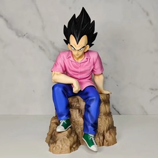 Saiyans ฟิกเกอร์ เสื้อผ้าลําลอง ลาย Betta สีชมพู สีฟ้า สําหรับตกแต่งบ้าน