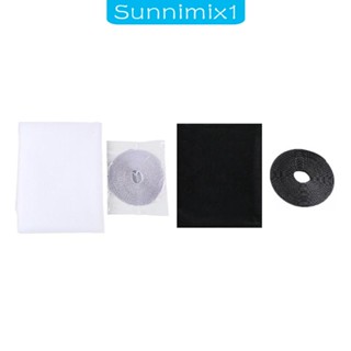 [Sunnimix1] ผ้าม่านตาข่ายหน้าต่าง ใช้งานง่าย สําหรับหน้าต่าง ประตู DIY