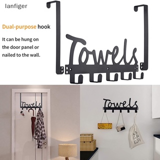 Lanf TOWELS ตะขอแขวนผ้าขนหนู แบบติดผนัง มีกาวในตัว สําหรับห้องครัว