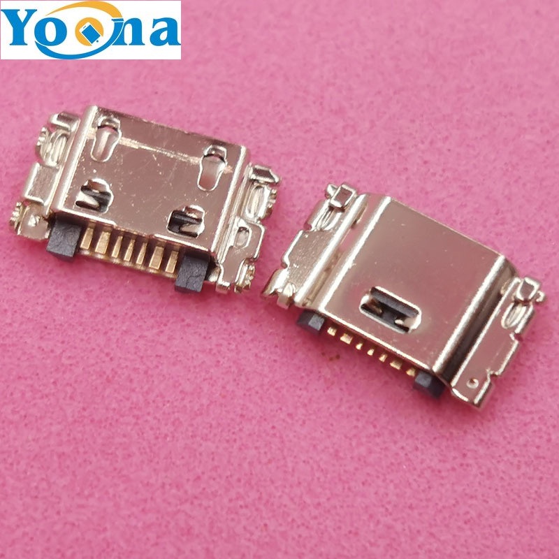 100 ชิ้นชาร์จ Usb แท่นชาร์จพอร์ตปลั๊กสําหรับ Samsung Galaxy J7 Prime G5700 J1 Ace J7008 J700 J5 J500