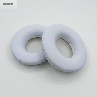 【DREAMLIFE】Ear Pads Wireless 2pcs 70*90mm Accessories Pair Protein Skin Replacement