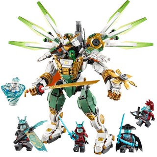 New goods special cross-border 7688 Phantom Ninja Lloyd Zans Titan mecha 19003 boys assembled building blocks toy 85040