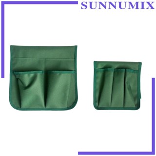 [Sunnimix] กระเป๋าเก็บเครื่องมือทําสวน ผ้ากันเปื้อน กันน้ํา แบบพกพา พับได้