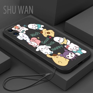 SANRIO เคสโทรศัพท์มือถือ ลายครอบครัวซานริโอ้ สําหรับ Iphone 12 12mini 12Pro 12ProMAX