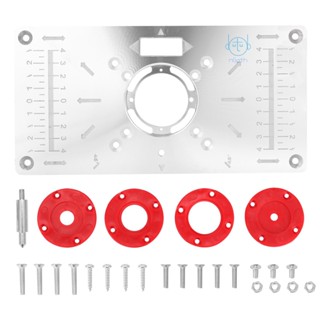 [mjia] เครื่องมือแกะสลักงานไม้ เราเตอร์ โลหะผสมอลูมิเนียม อเนกประสงค์ สําหรับ Bosch GKF550 และ Makita RT