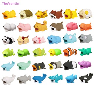 Thevantin ตัวถนอมสายชาร์จ USB ลายการ์ตูน