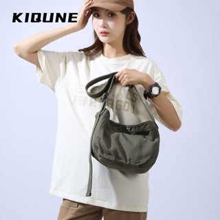 KIQUNE   กระเป๋าสะพาย ข้าง กระเป๋าผู้หญิงสะพายข้าง 2023 new  คุณภาพสูง Trendy Unique Chic L91TKH8 37Z230910