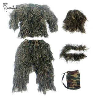 [lzdjhyke3] Ghillie ชุดยูนิฟอร์ม กางเกงวอร์เกม น้ําหนักเบา สําหรับผู้ชาย ถ่ายภาพ ตั้งแคมป์