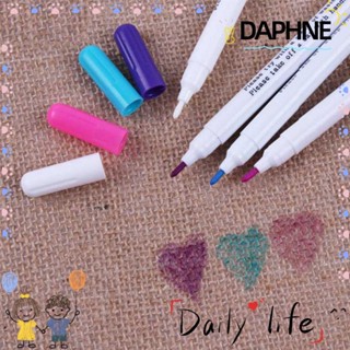 DAPHNE ใหม่ ปากกาปักครอสติช แบบลบได้ ลายน้ํา 4 ชิ้น