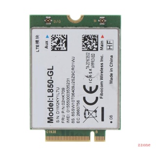 Zzz โมดูลการ์ดคาร์บอน 4G LTE Fibocom L850-GL WWAN สําหรับ Lenovo ThinkPad X1 Carbon Gen6 X280 T580 T480s L480 X1 Yoga Gen 3 L580