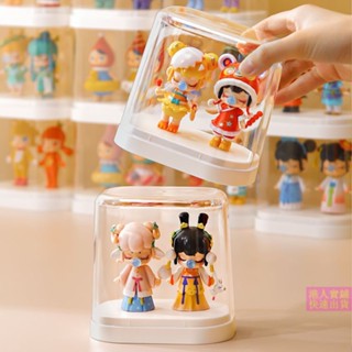 [พร้อมส่ง] ตู้โชว์โมเดลตุ๊กตา ฟิกเกอร์ Popmart กันฝุ่น สีโปร่งใส