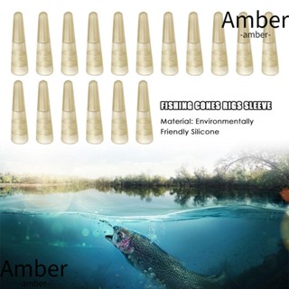 Amber กรวยตกปลา ขนาดเล็ก อุปกรณ์เสริม สําหรับตกปลา 100 ชิ้น