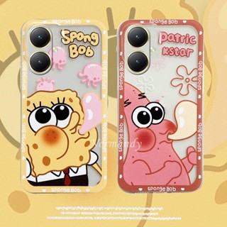 พร้อมส่ง ใหม่ เคสโทรศัพท์มือถือ ซิลิคอน TPU นิ่ม แบบใส ลายการ์ตูนสพันจ์บ็อบ แพทริก สตาร์ สร้างสรรค์ สําหรับ VIVO Y27 Y78 Y36 4G 5G 2023