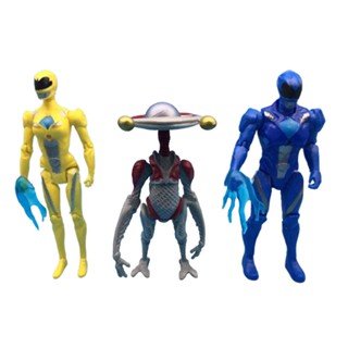 6Pcs Power Rangers Superhero 4 Action Figures Model Toys Doll Cake Topper