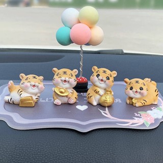 Car Interior Decoration Creative Cute Lucky Little Tiger New Car Decorations Car Dashboard Internet Celebrity Car Decoration Female mjIx