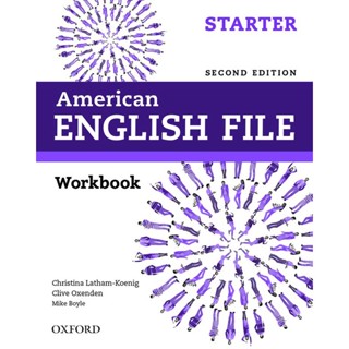 (Arnplern) : หนังสือ New American English File 2nd ED Starter : Workbook (P)