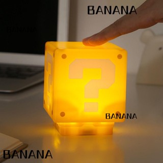 Banana1 โคมไฟกลางคืน LED พลาสติก ชาร์จ USB 10 ซม. สําหรับเด็ก