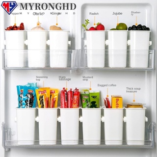 Myronghd กล่องเก็บเครื่องดื่ม เครื่องปรุงรส สําหรับตู้เย็น