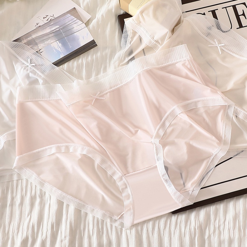 เบา / นุ่ม / โปร่งใส! [ขนาดใหญ่จริง] กางเกงชั้นใน ไร้รอยต่อ โปร่งแสง 125 กก. สําหรับผู้หญิง - รูปที่ 4