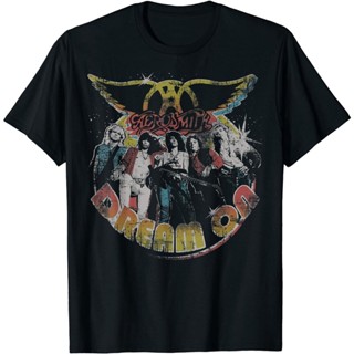 Aerosmith - Dream On Portrait-Shirt MotherS Day Gift Summer T-Shirt cotten tee