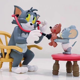 【ของแท้】กล่องเซอร์ไพรส์ ตุ๊กตา Tom and Jerry Daily Life 2 Series 52TOYS แฟชั่น สร้างสรรค์ ของขวัญวันเกิด วันหยุด สําหรับเด็กผู้หญิง