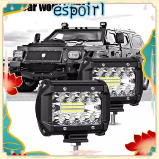 Espo ไฟหน้า LED 20 ดวง 60W สําหรับรถบรรทุก SUV ออฟโร้ด