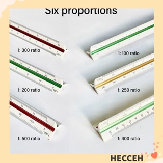 Hecceh ไม้บรรทัดสเกล 30 ซม. เครื่องเขียน สําหรับนักเรียน