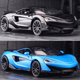 โมเดลรถยนต์ 1: 32 McLaren 600lt โลหะอัลลอย ของเล่นสําหรับเด็กผู้ชาย