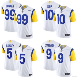 เสื้อยืด ลายทีมชาติฟุตบอล Ani NFL Los Angeles Rams Vapor Limited Jersey Donald Kupp Ramsey Stafford พลัสไซซ์