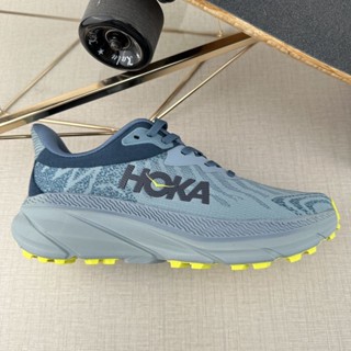 Hoka ONE Challenger 7 2023 ใหม่ Challenger 7 Challenger 7th Generation All Terrain รองเท้าผ้าใบลําลอง ข้อสั้น ซับแรงกระแทก เหมาะกับการวิ่ง