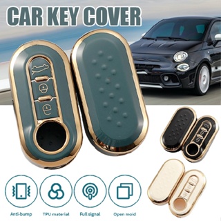 New 3 Button Remote Key Fob Repair Cover Case For Fiat 500 Ducato Doblo Punto