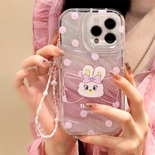 [พร้อมส่ง] เคสป้องกันโทรศัพท์มือถือ ลายกระดาษกากเพชร มีสายคล้อง สําหรับ Apple iPhone 15 14 13 12 11 PROMAX XS XR XSMAX SE2020 6 7 8PLUS MINI