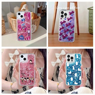 เคสโทรศัพท์มือถือ TPU แบบนิ่ม ลายการ์ตูนน่ารัก มีทรายไหล สําหรับ Vivo X50 X60 X70 Y91 Y93 Y95 Pro