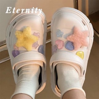 Eternity  รองเท้าหัวโต รองเท้าแตะผู้หญิง น่ารักหนาพื้นลื่น อาบน้ำในห้องน้ำ  32z072902 ทันสมัย ทันสมัย สวย คุณภาพสูง B21H0IP 36Z230909