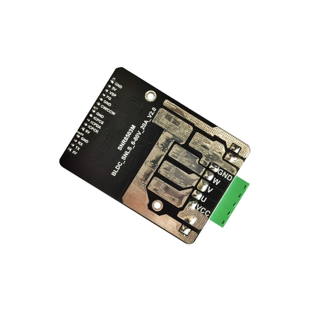 Dc 6-80V BLDC สามเฟส DC Brushless มอเตอร์ควบคุม PWM พลังงานสูง 1600W มอเตอร์ควบคุมไดรเวอร์บอร์ดควบคุมมอเตอร์ Regulator ไม่มีฮอลล์ ราคา ถูกที่สุด ดีลบีเคเค แกลเลอรีภาพที่ 6