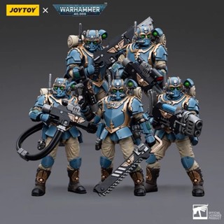 9.9 เหนื่อยมากของแท้ โมเดลฟิกเกอร์ทหาร Dark yuan Warhammer 40K Star World Army Storm Tadaji Squad 1: 18 ขยับได้