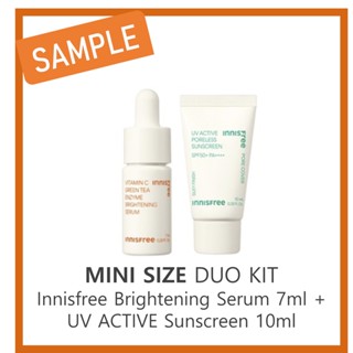 [SAMPLE] Innisfree VITAMIN C PORELESS Sun DUO KIT (เซรั่ม 7 มล. + UV ACTIVE Sun 10 มล.) #4